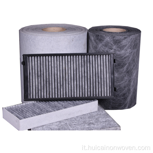 Cotone filtro a carbone attivo non tessuto per auto
